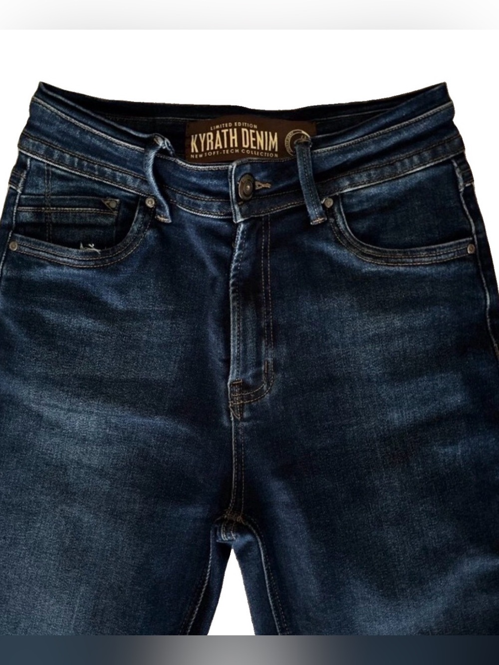 💙 KYRATH DENIM Limited Edition Women's Jeans Size 9 – Dark Wash Stretch Denim